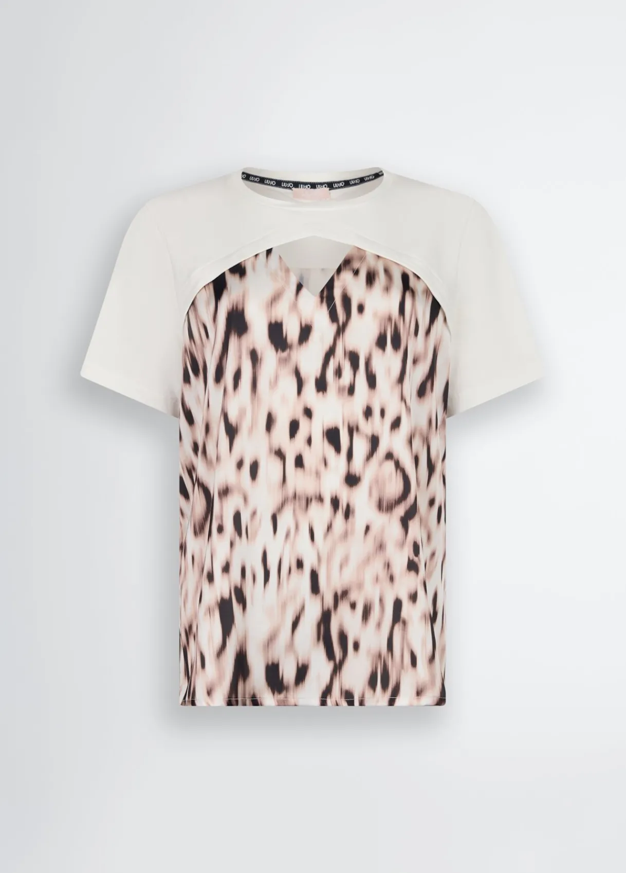 Liu Jo T-shirt en satin imprimé|Femme Vêtements De Sport|T-Shirts Et Tops