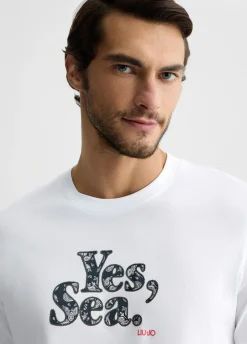 Liu Jo T-shirt imprimé|Homme Polos Et T-Shirts