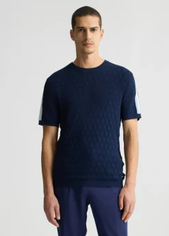 Liu Jo T-shirt jacquard|Homme Pulls Et Sweaters