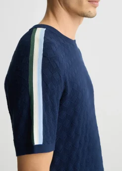 Liu Jo T-shirt jacquard|Homme Pulls Et Sweaters