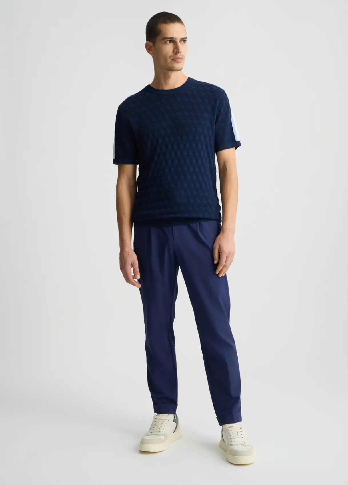 Liu Jo T-shirt jacquard|Homme Pulls Et Sweaters