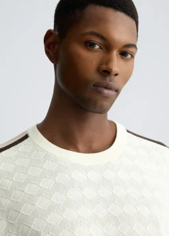 Liu Jo T-shirt jacquard|Homme Pulls Et Sweaters