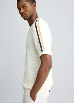 Liu Jo T-shirt jacquard|Homme Pulls Et Sweaters
