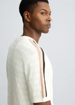 Liu Jo T-shirt jacquard|Homme Pulls Et Sweaters
