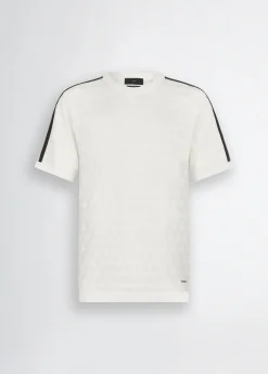 Liu Jo T-shirt jacquard|Homme Pulls Et Sweaters