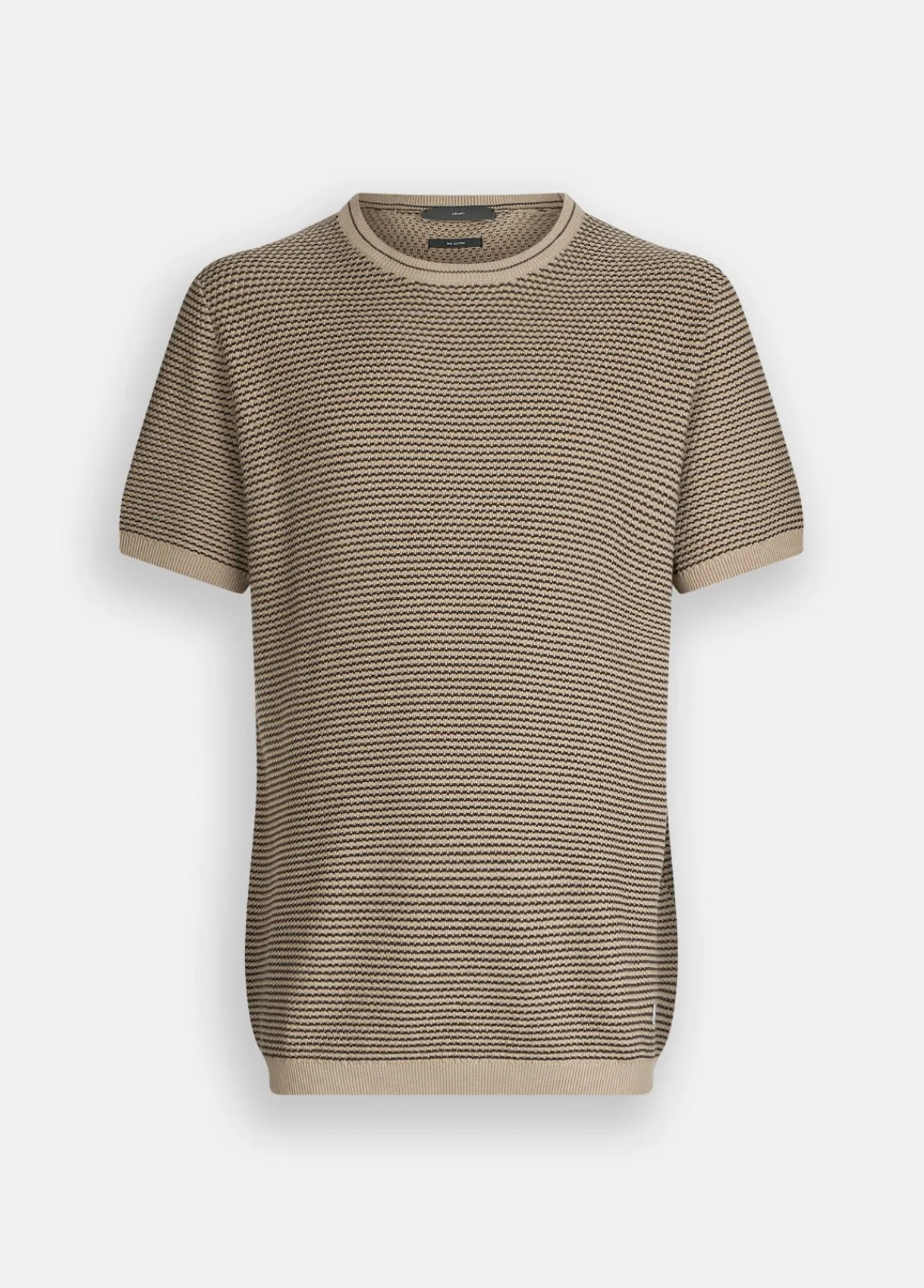 Liu Jo T-shirt jacquard en coton et soie|Homme Pulls Et Sweaters