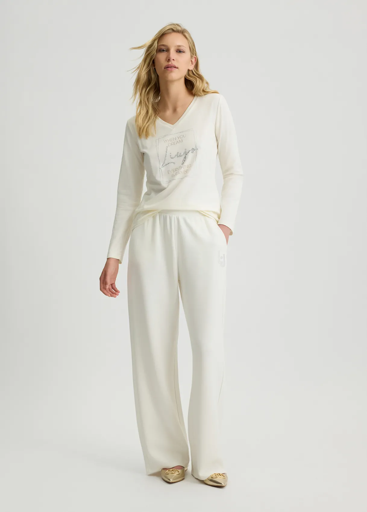 Liu Jo T-shirt Better avec strass|Femme Vêtements De Sport|T-Shirts Et Tops