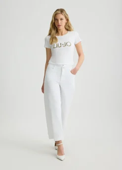 Liu Jo T-shirt Better avec logo animalier|Femme Mode Plage