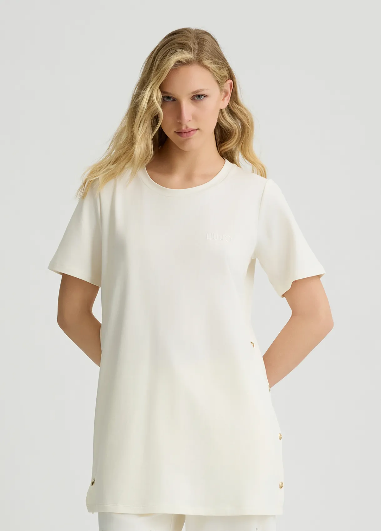 Liu Jo T-shirt Better en coton|Femme Vêtements De Sport|T-Shirts Et Tops