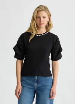 Liu Jo T-shirt orné de pierres|Femme T-Shirts Et Tops