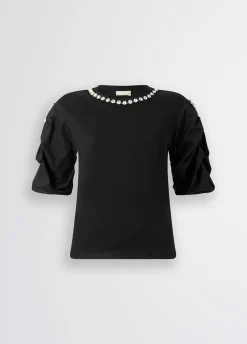 Liu Jo T-shirt orné de pierres|Femme T-Shirts Et Tops