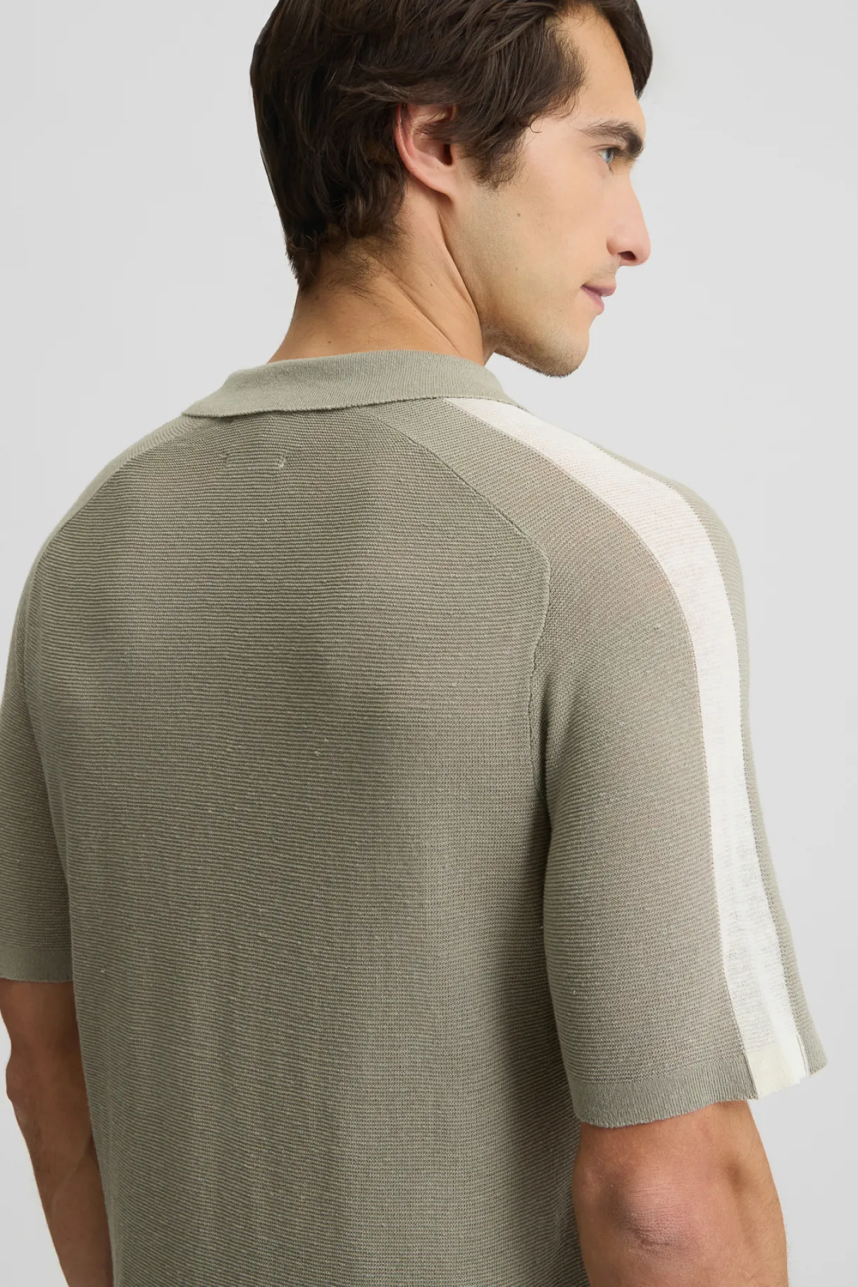 Liu Jo T-shirt pour homme couleur sauge|Homme Pulls Et Sweaters