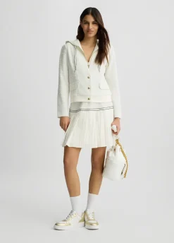 Liu Jo Veste à capuche en bouclette|Femme Vêtements De Sport|Vestes