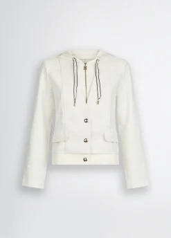 Liu Jo Veste à capuche en bouclette|Femme Vêtements De Sport|Vestes