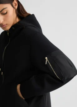 Liu Jo Veste avec capuche|Femme Manteaux|Vêtements De Sport
