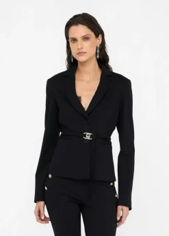 Liu Jo Veste avec ceinture logotée|Femme Vestes