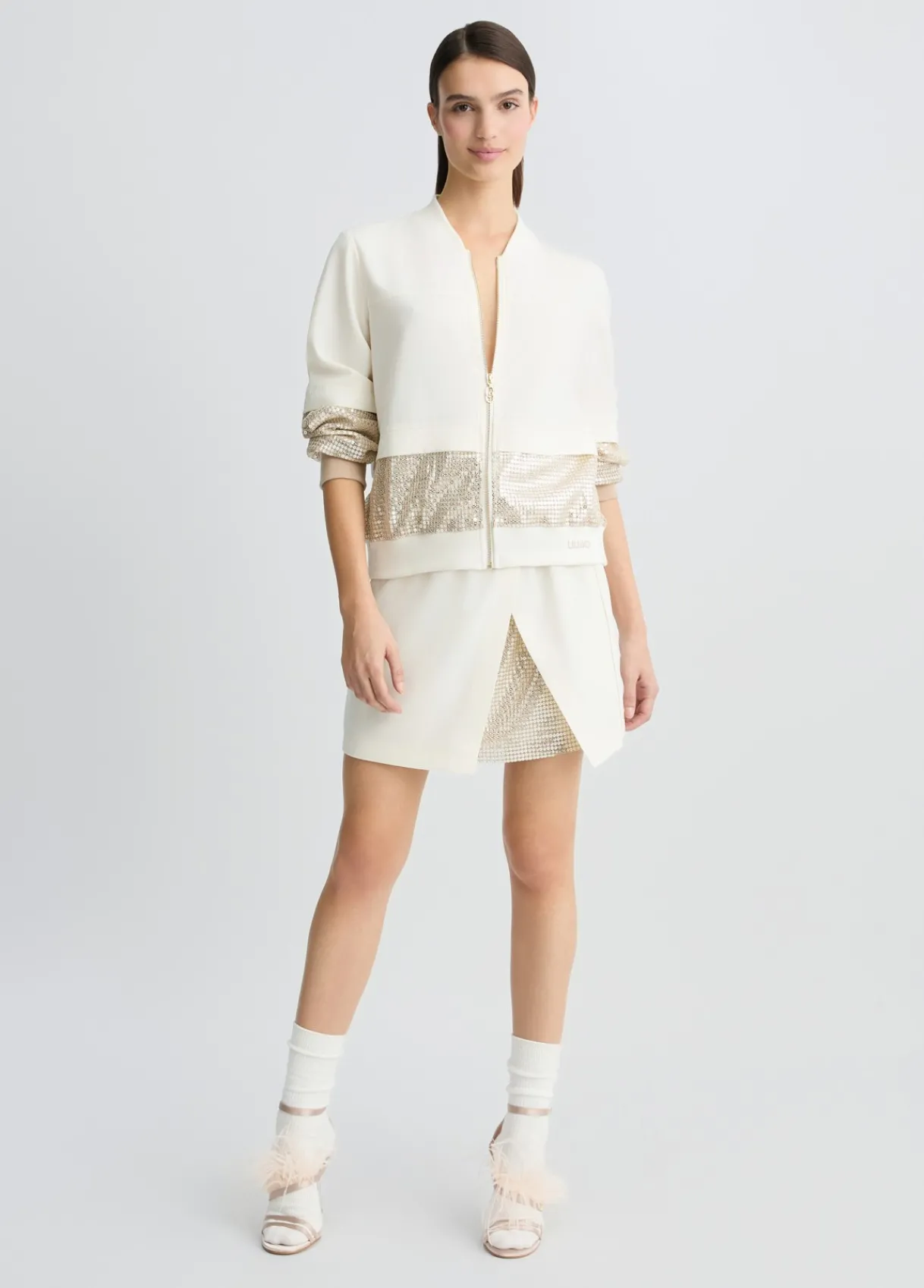 Liu Jo Veste avec paillettes|Femme Vestes