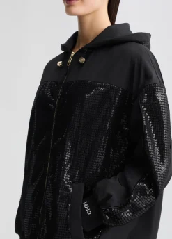 Liu Jo Veste avec paillettes|Femme Manteaux