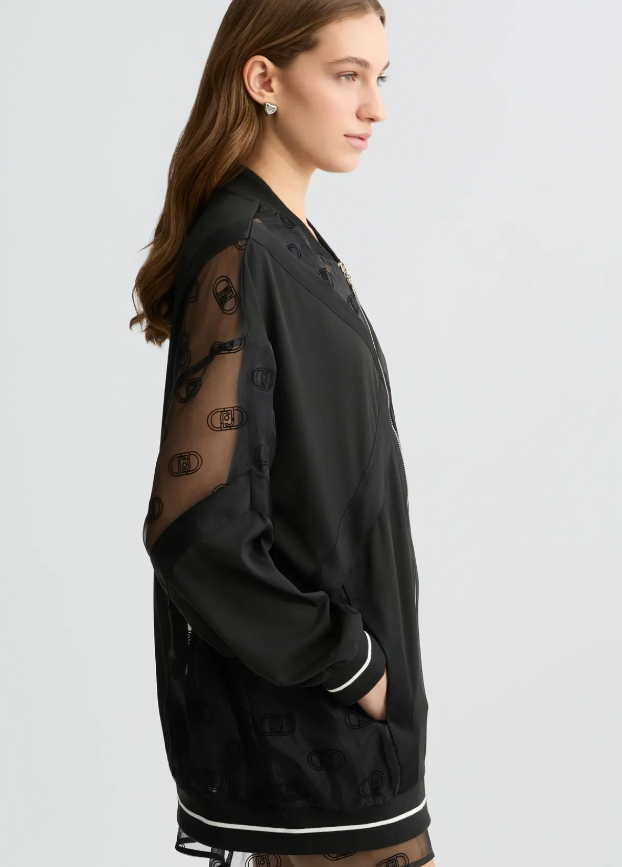 Liu Jo Veste avec zip et logo|Femme Vêtements De Sport|Vestes