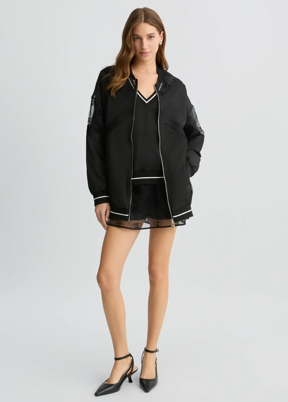 Liu Jo Veste avec zip et logo|Femme Vêtements De Sport|Vestes