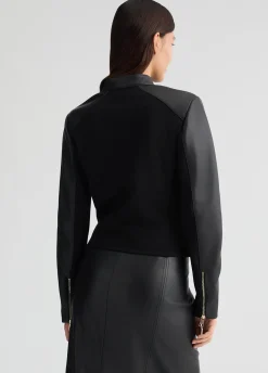 Liu Jo Veste biker en cuir|Femme Vestes