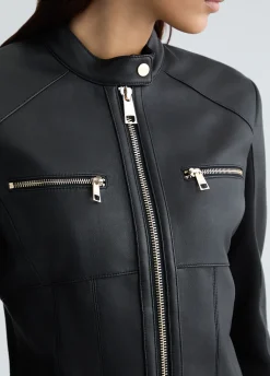Liu Jo Veste biker en cuir|Femme Vestes