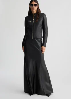Liu Jo Veste biker en cuir|Femme Vestes
