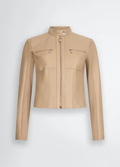 Liu Jo Veste biker en cuir|Femme Vestes