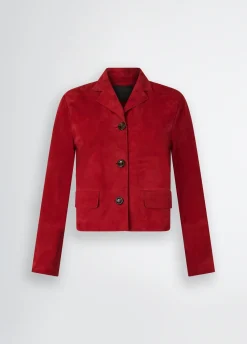 Liu Jo Veste boxy en daim|Femme Vestes