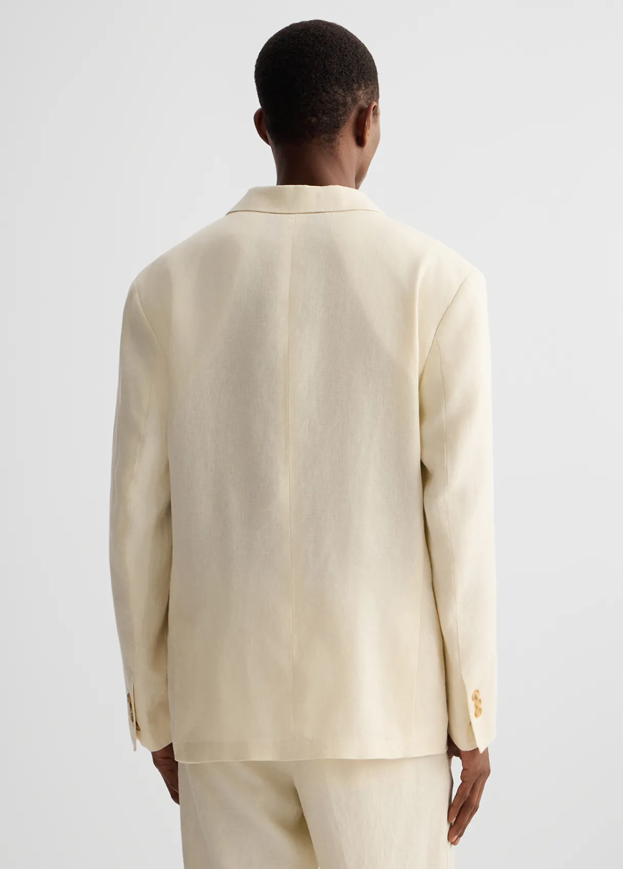 Liu Jo Veste croisée 100% lin|Homme Vestes Et Gilets