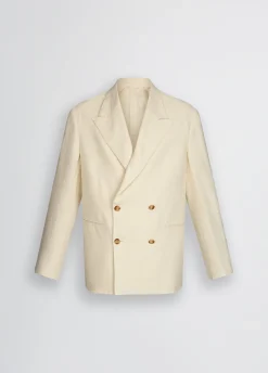 Liu Jo Veste croisée 100% lin|Homme Vestes Et Gilets