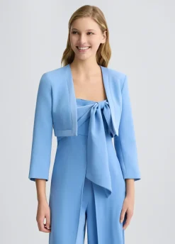 Liu Jo Veste cropped en envers satin|Femme Vestes|Cérémonie