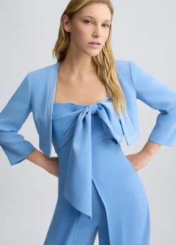 Liu Jo Veste cropped en envers satin|Femme Vestes|Cérémonie