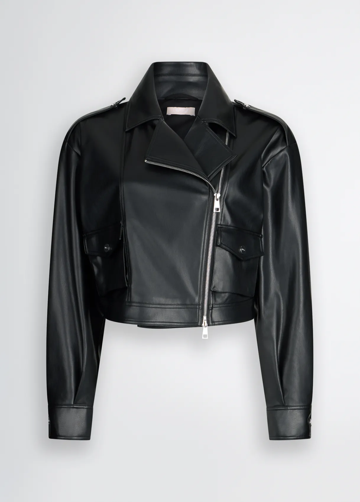 Liu Jo Veste cropped modèle motard|Femme Vestes