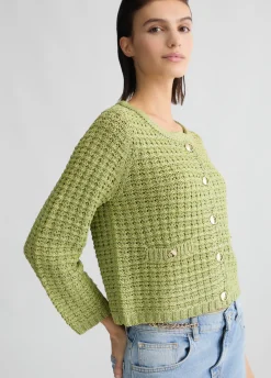 Liu Jo Veste en bouclette|Femme Mailles|Vestes