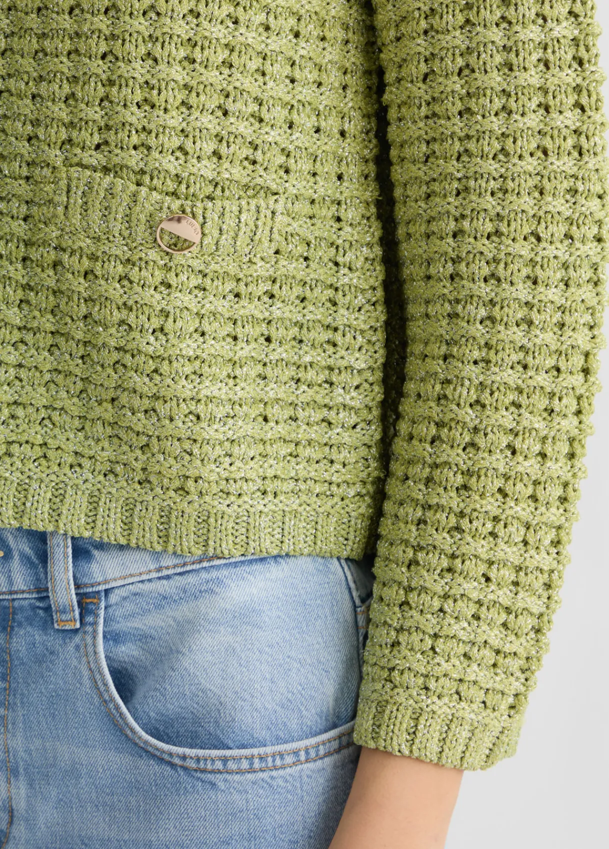 Liu Jo Veste en bouclette|Femme Mailles|Vestes