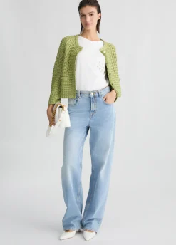 Liu Jo Veste en bouclette|Femme Mailles|Vestes