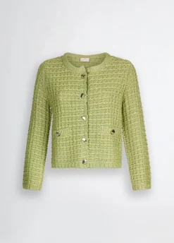 Liu Jo Veste en bouclette|Femme Mailles|Vestes