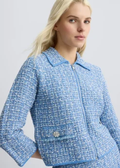 Liu Jo Veste en bouclette|Femme Mailles|Vestes