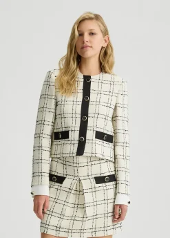 Liu Jo Veste en bouclette Lurex®|Femme Vestes