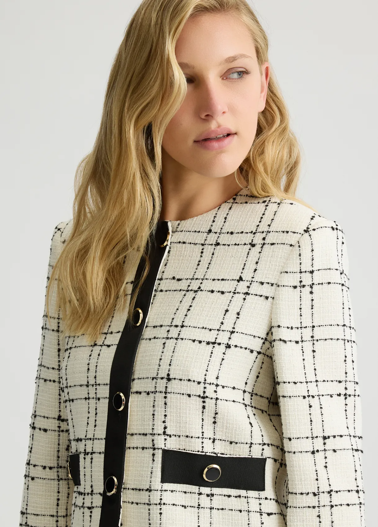 Liu Jo Veste en bouclette Lurex®|Femme Vestes