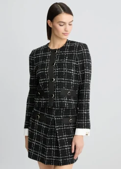 Liu Jo Veste en bouclette Lurex®|Femme Vestes|Tailleurs