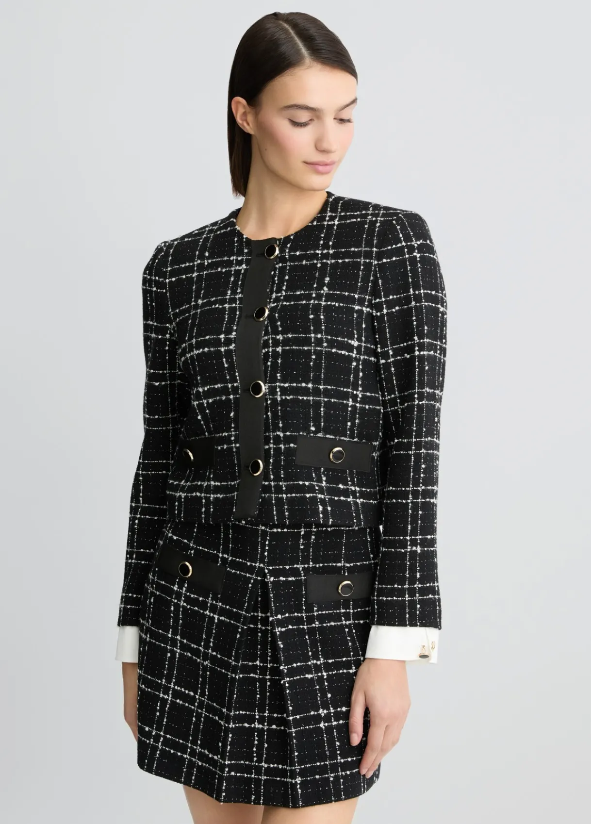 Liu Jo Veste en bouclette Lurex®|Femme Vestes|Tailleurs