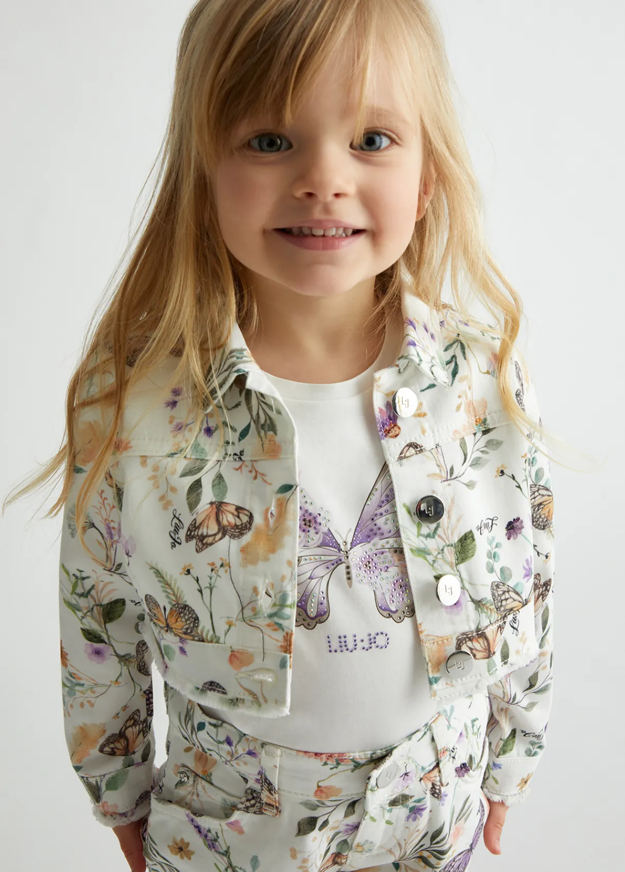 Liu Jo Veste en coton flammé|Enfant Doudounes Et Housses