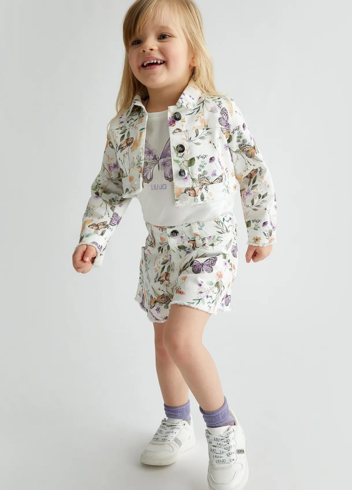Liu Jo Veste en coton flammé|Enfant Doudounes Et Housses