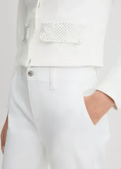 Liu Jo Veste en denim avec strass|Femme Vestes