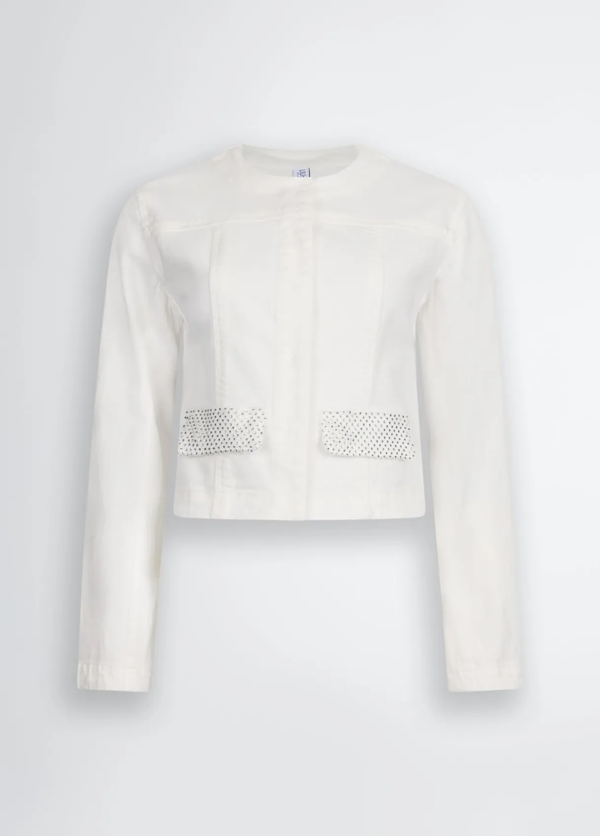 Liu Jo Veste en denim avec strass|Femme Vestes