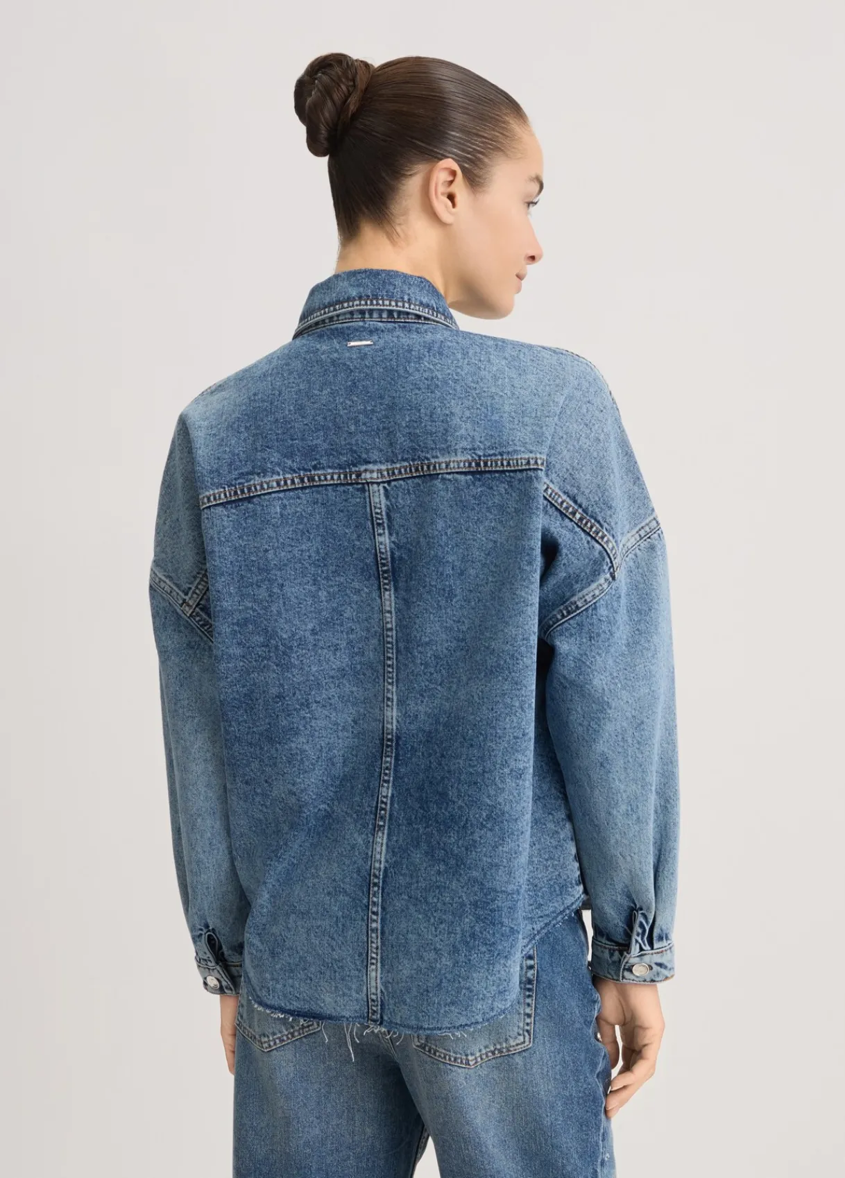 Liu Jo Veste en denim avec strass|Femme Vestes