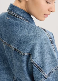 Liu Jo Veste en denim avec strass|Femme Vestes