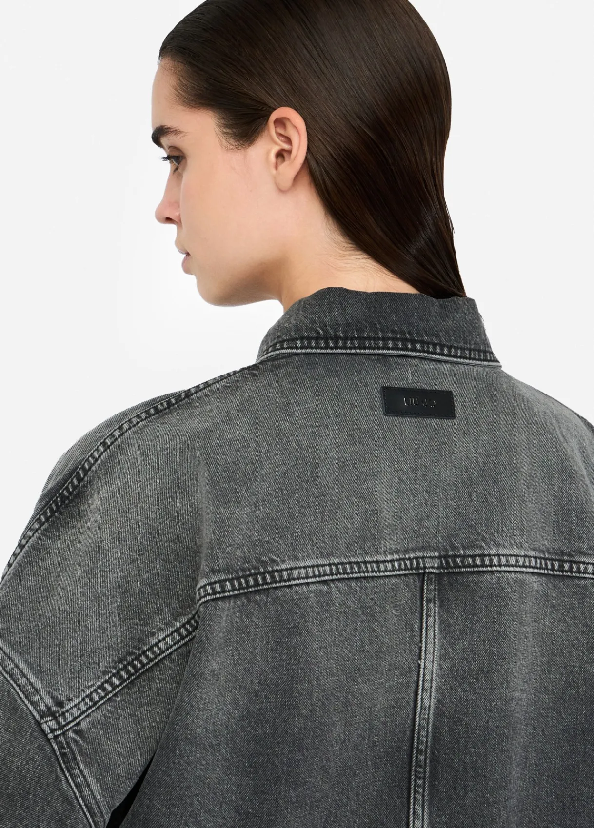 Liu Jo Veste en denim avec strass|Femme Vestes